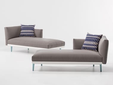 BOMA - Upholstered fabric Garden daybed by Kettal