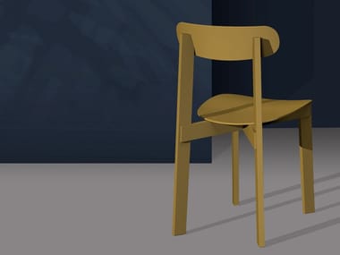 BONDI - Open back ash chair by Please Wait To Be Seated