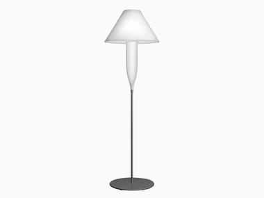 BONHEUR - Polyethylene floor lamp by Serralunga