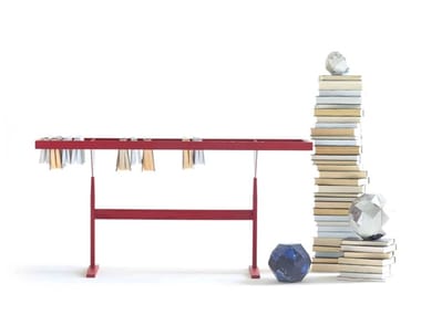 BOOKEN - Wooden bookcase / coffee table by Lema