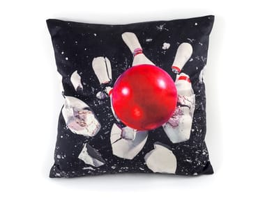 BOWLING - Square fabric cushion (Request Info)