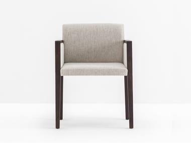 BOX 742 - Honeycomb chair with armrests by Pedrali