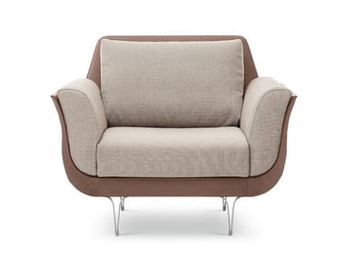 BRERA - Armchair with armrests by I 4 Mariani