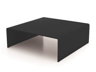 BRIDGE SQUARE - Square crystal coffee table by Sovet Italia