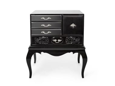 BROOKLYN - Mahogany bedside table with drawers by Boca do Lobo