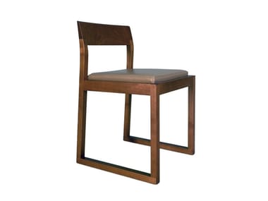 BURTON - Cherry wood chair by Morelato