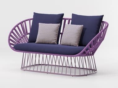 CALA - 2 seater garden sofa by Kettal