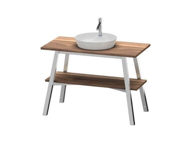 CAPE COD - Solid wood vanity unit by Duravit