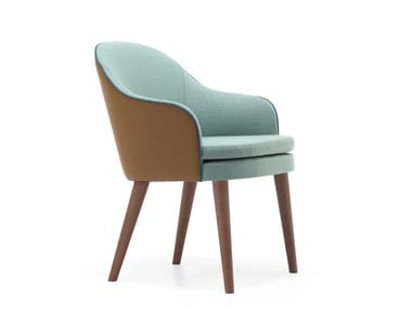 CARMEN 02 - Fabric easy chair with armrests by Very Wood