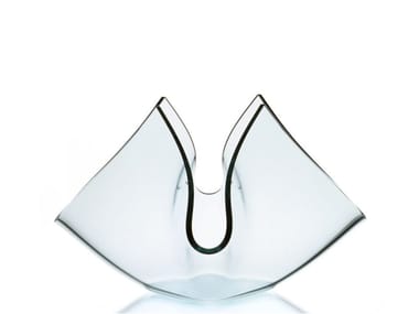 CARTOCCIO Q - Glass vase by FontanaArte