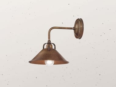 CASCINA 204.05 - Brass wall lamp with fixed arm by Il Fanale