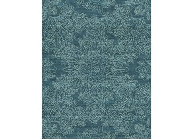 CECI N¡¯EST PAS UN BAROQUE - Wool rug with floral pattern by Living Divani