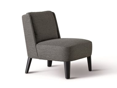 CECILE - Upholstered fabric armchair by Meridiani