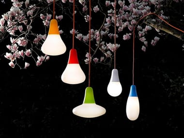 CIULIFRULI - Polyethylene outdoor pendant lamp by Martinelli Luce