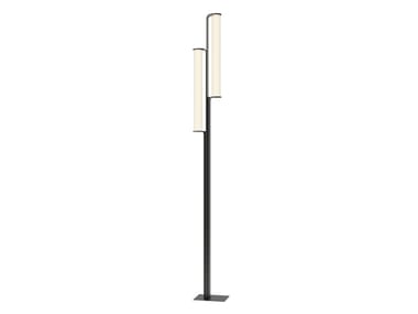 CLASS - LED glass and aluminium floor lamp by Vibia