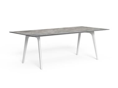 CLEOSOFT-ALU - Rectangular garden table by Talenti