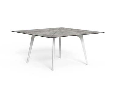 CLEOSOFT-ALU - Square garden table by Talenti