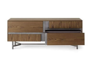 CLIK L1250 - Wooden sideboard with drawers by Arte Brotto