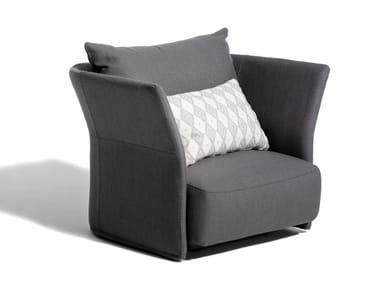 CLIFF - Fabric garden armchair by Talenti