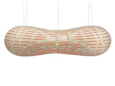 CLOUD - LED bamboo pendant lamp by David Trubridge