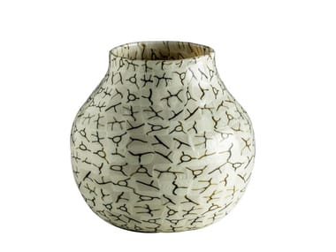 COCCIO - Blown glass vase by Venini