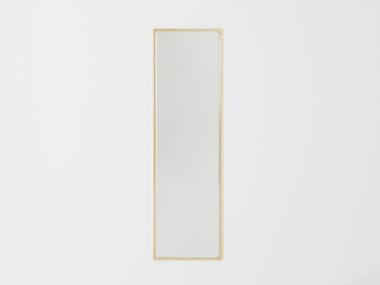 COMO - ONE PANEL - Rectangular framed wall-mounted mirror by Glas Italia