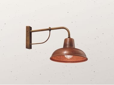 CONTRADA 243.05 - Metal wall lamp with fixed arm by Il Fanale