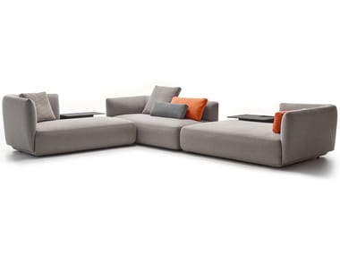 COSY - Corner sectional fabric sofa by MDF Italia