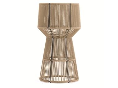 CRICKET - High round powder coated aluminium plant pot by Varaschin