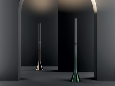 CROMA - LED metal floor lamp with dimmer by Lodes