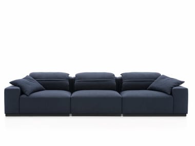 CROSSLINE - Sectional fabric sofa by Ditre Italia