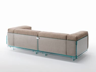 CRYSTAL LOUNGE - Crystal sofa by Glas Italia