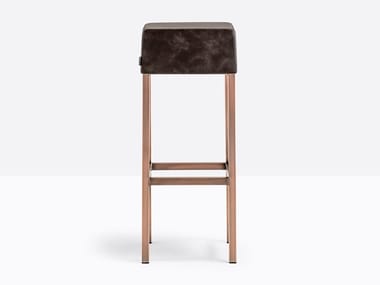 CUBE 1401 - Multi-layer wood stool by Pedrali