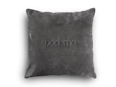 CUSHION - Solid-color square fabric cushion by Bodema