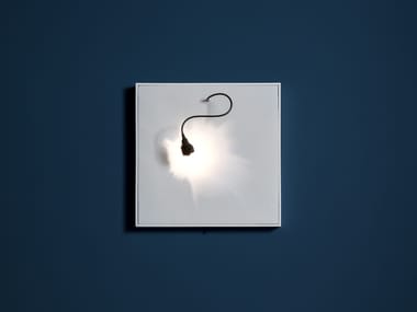 LUCE CHE DIPINGE - LED canvas wall lamp with swing arm by Catellani & Smith