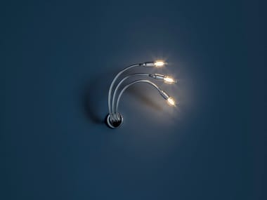 TURCI? 2/3 - LED metal wall lamp with swing arm by Catellani & Smith