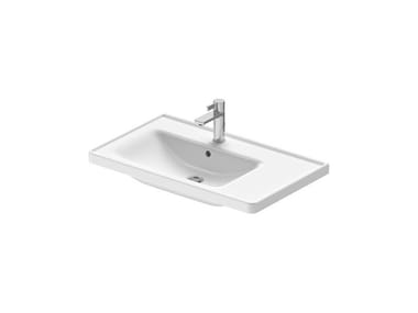 D-NEO - Ceramic washbasin with overflow by Duravit