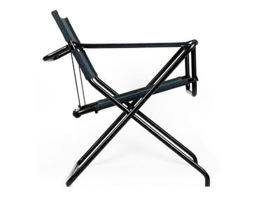 D4 - Folding chair with armrests by Tecta