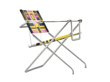 D4N EDITION KB - Folding chair with armrests by Tecta