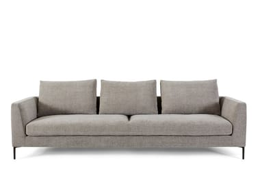 DALEY - 4 seater fabric sofa by Montis