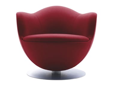 DALIA - Swivel armchair by Cappellini