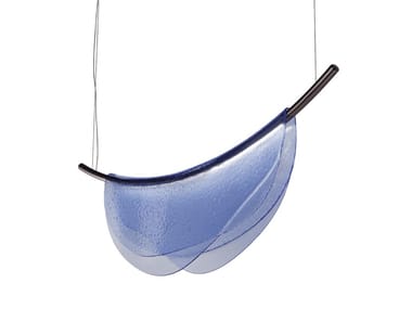 DAL? - LED stained glass pendant lamp by Italamp