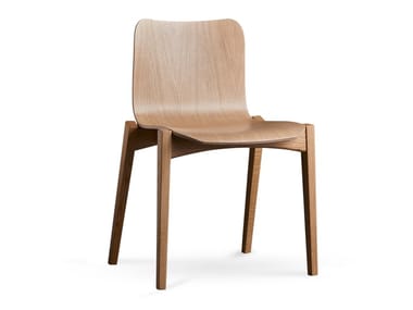 DANDY - Oak chair by Colico