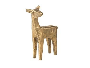 DEER - Bronze decorative object by Pulpo