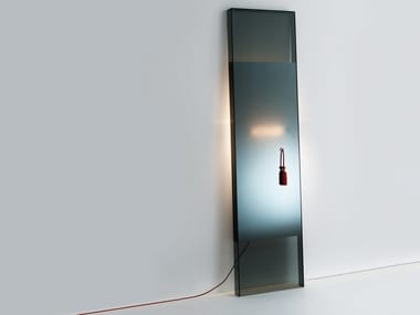 DIVA - Freestanding rectangular mirror by Glas Italia