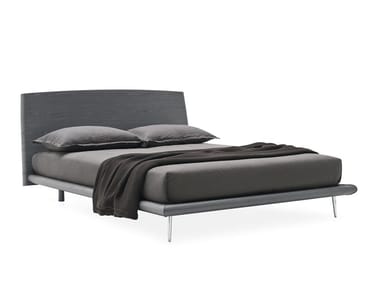 DIXIE - Wood veneer bed by Calligaris