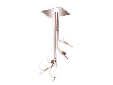 DODO S - Metal pendant lamp by Riflessi