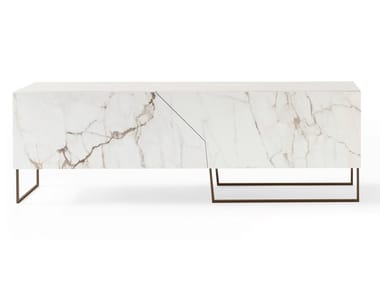 DOPPLER K - Ceramic sideboard with doors by Bonaldo