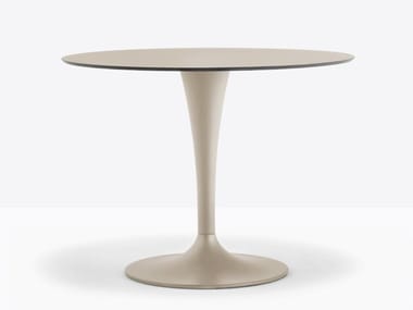 DREAM 4840 - Round steel table by Pedrali