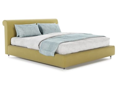 DREAM AWAY - Fabric double bed with upholstered headboard by Liu Jo Living Collection